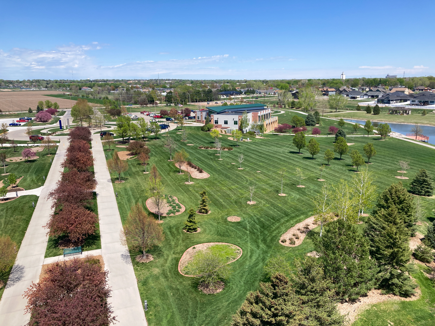 An overview of Kearney’s Yanney Heritage Park. Photo by Russell Shaffer