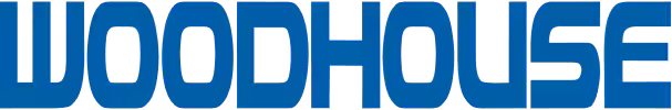 Woodhouse logo in bold blue font.
