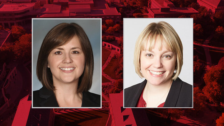 Profile pictures of RPN Extension Educators Jordan Rasmussen and Brandi Hilton-Hagemann.